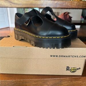Dr. Martens Black Mary Jane Shoes